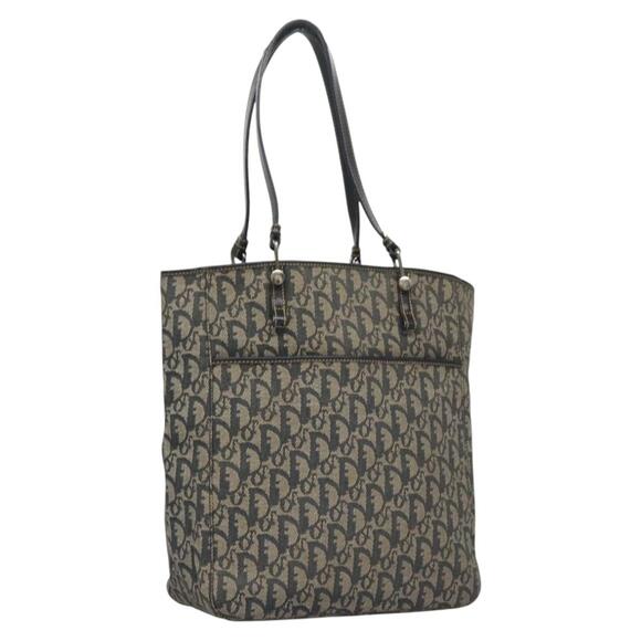 DIOR Trotter Canvas Tote Bag Navy - Picture 1 of 16